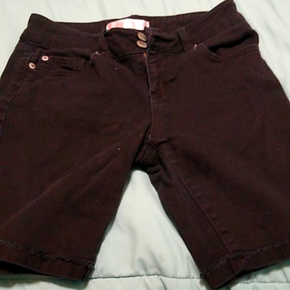 Black shorts